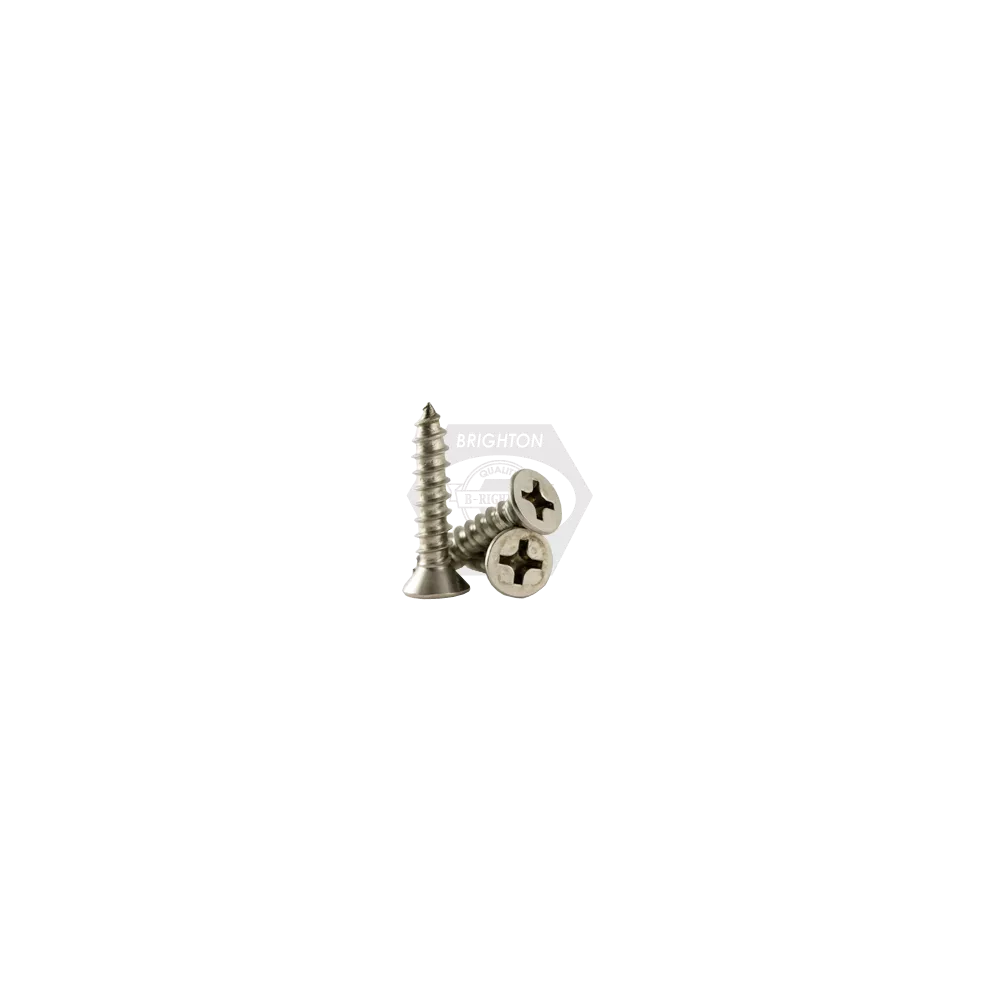 6 x 5/8 PHILLIPS FLAT SHEET METAL SCREW
