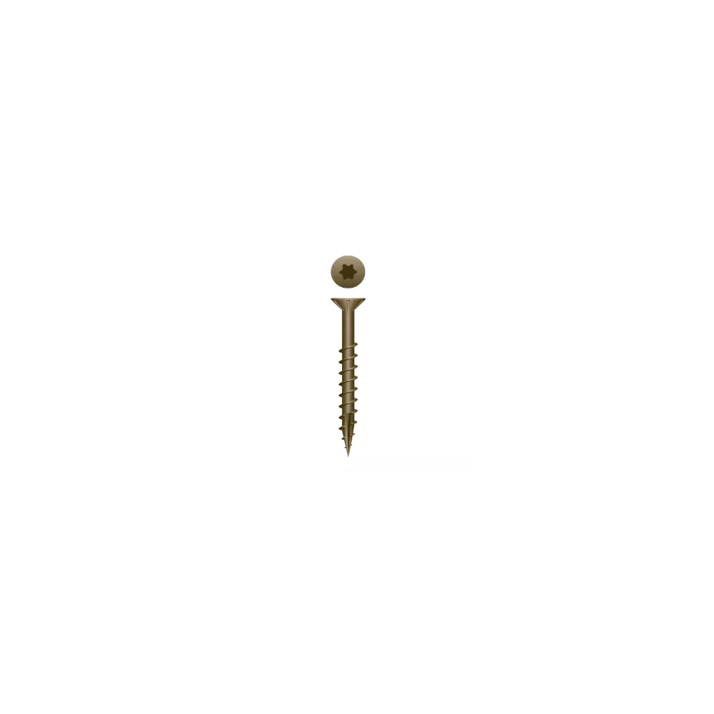 8 x 1 1/4 STAR DR. FLAT HD SCREW TY