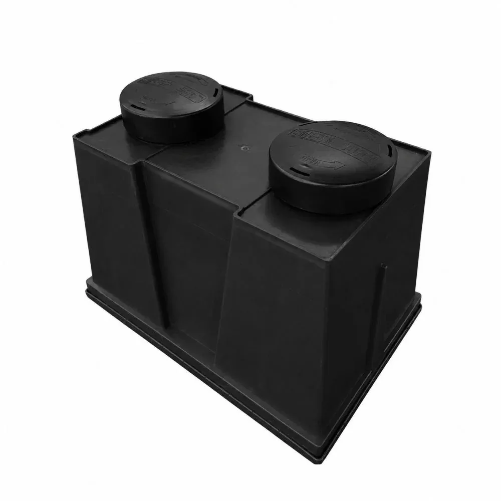 Aerator Cover (Black with black vents)