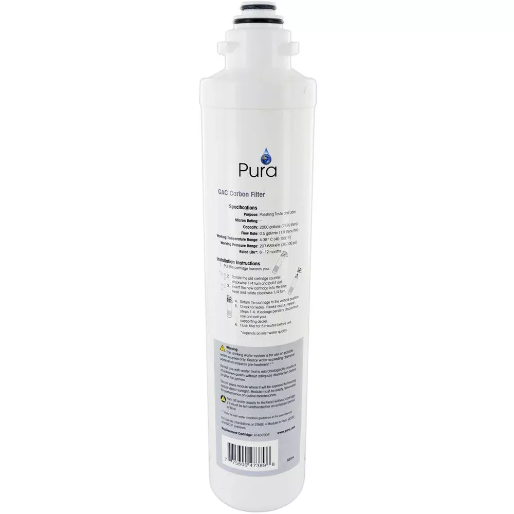 Aqua Flo 41407004 Quick Change GAC Carbon Filter