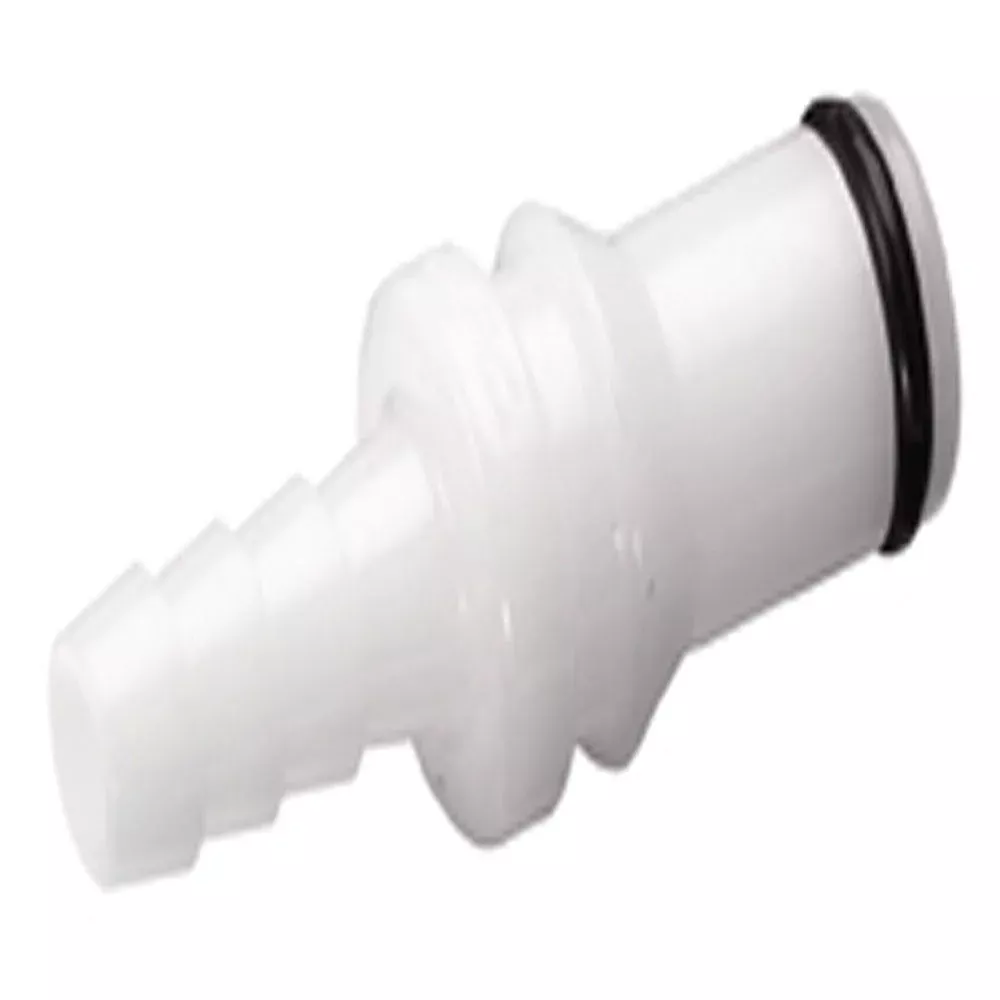 BACD22004 Valved In-Line Hose Barb Coupling Insert 1/4 ID Barb