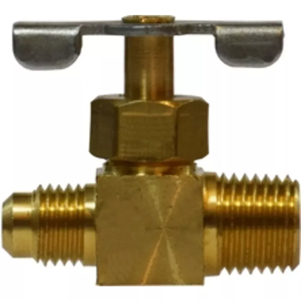 Brass LF 71104SAE 1/4" X 1/4" Needle