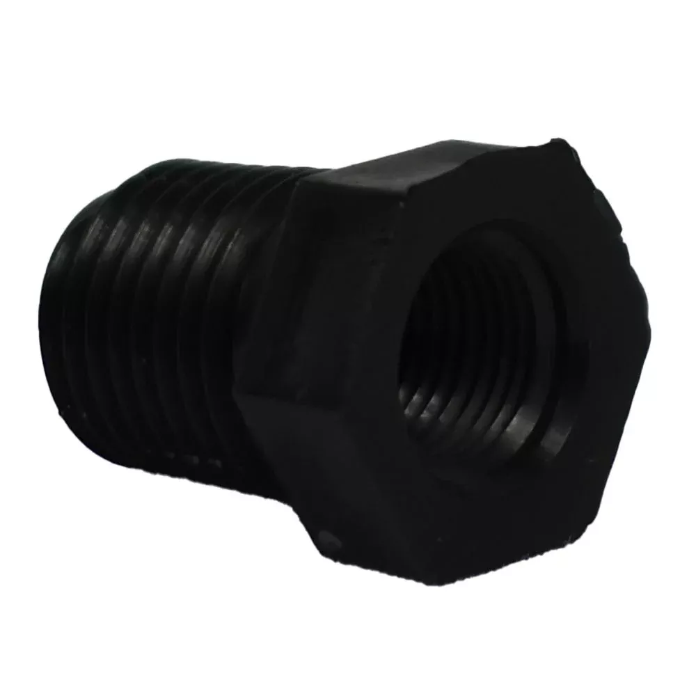 Bushing, 1/4" x 1/8”, Hex