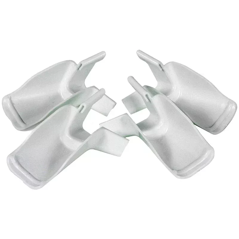 Camco USA 42123 Gutter Extension, Nylon/Plastic, White