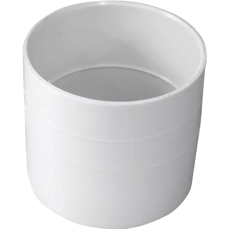 Canplas 414216BC Coupling, 6 in, Hub, PVC, White