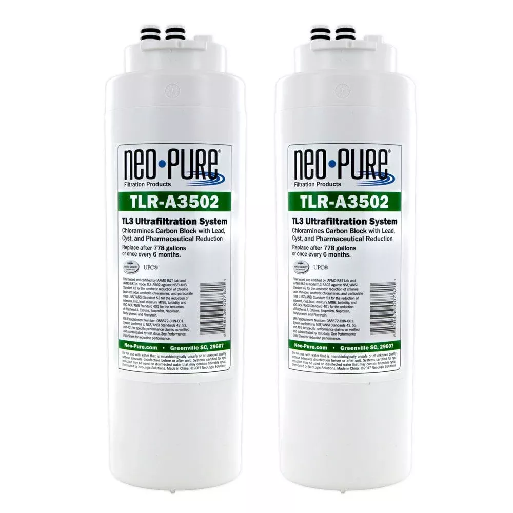 Carbon Block Filter Pack Replacement for Neo-Pure TL3-A502