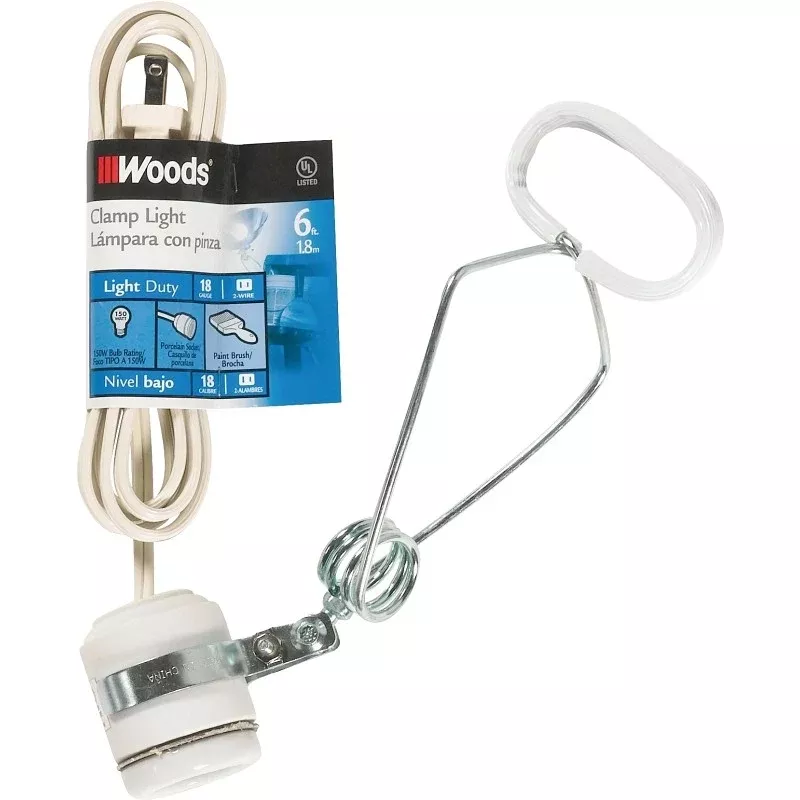 CCI 0328 Clamp Light, White