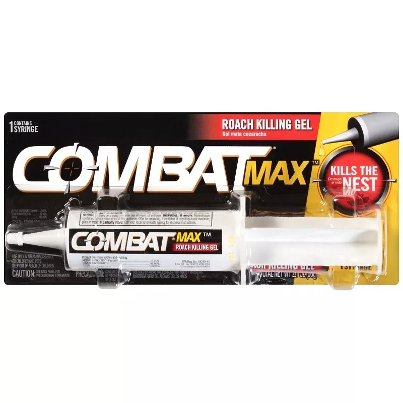 Combat 51960 Roach Killer Gel, Gel, Characteristic, 60 g