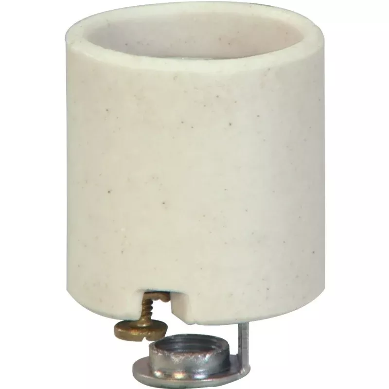 Eaton Wiring Devices 969-BOX Lamp Holder, 1.38 in Dia x 1.9 in H Dimensions, 250 VAC, 660 W, White