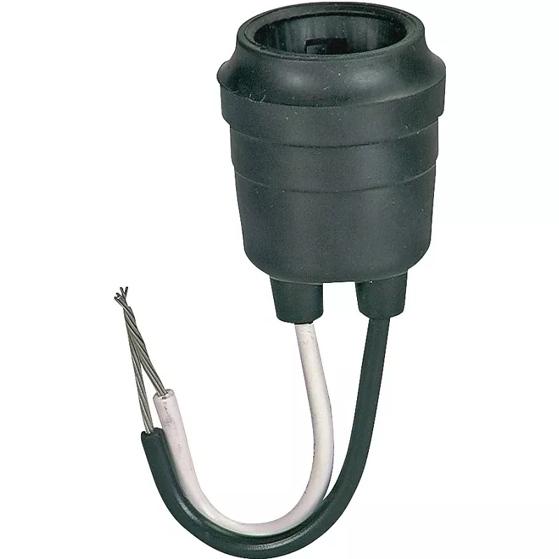 Eaton Wiring Devices BP145 Lamp Holder, 600 V, 660 W, Black
