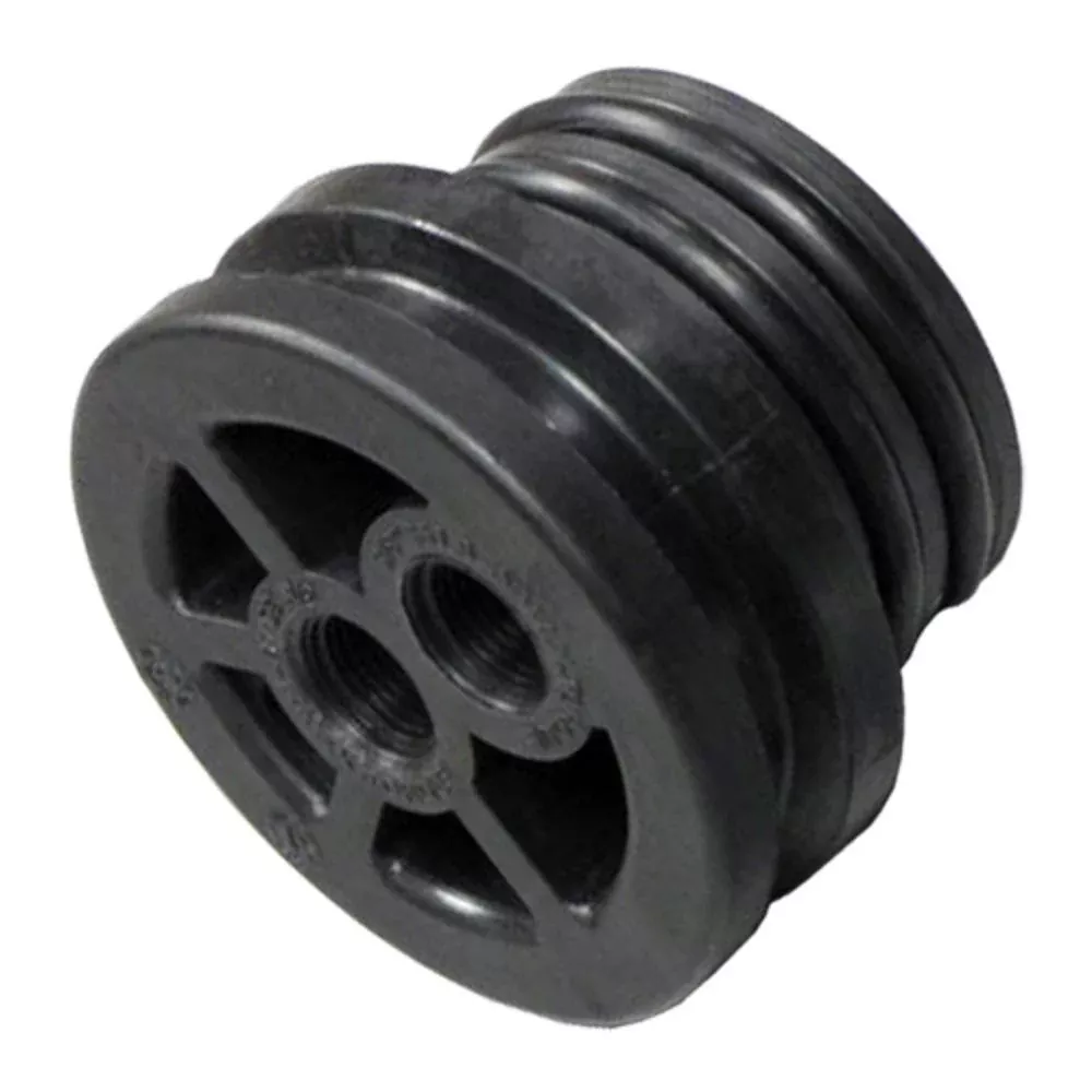 End Cap for 2.5" Stainless Steel Housing 1/4" Feed