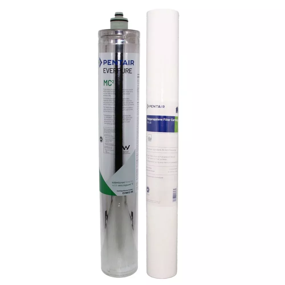 Everpure MC(2) + Pentair 20" EC210 Sediment Filter