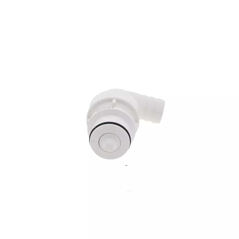 HFCD23835 Valved Elbow Hose Barb Coupling Insert 1/2 ID Barb