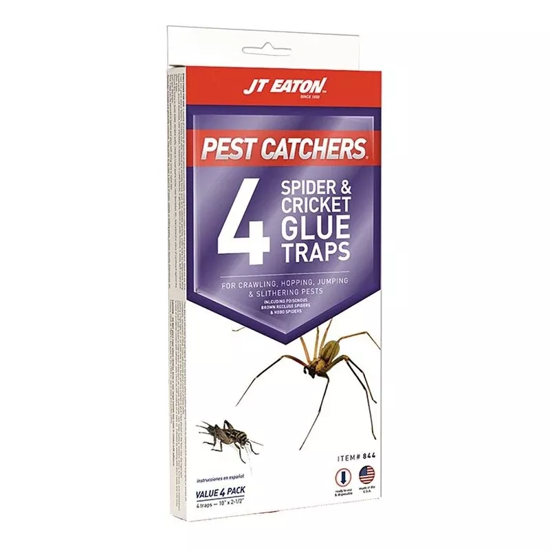 J.T. Eaton 844 Glue Trap, Solid, Petroleum, Clear/Pale Yellow