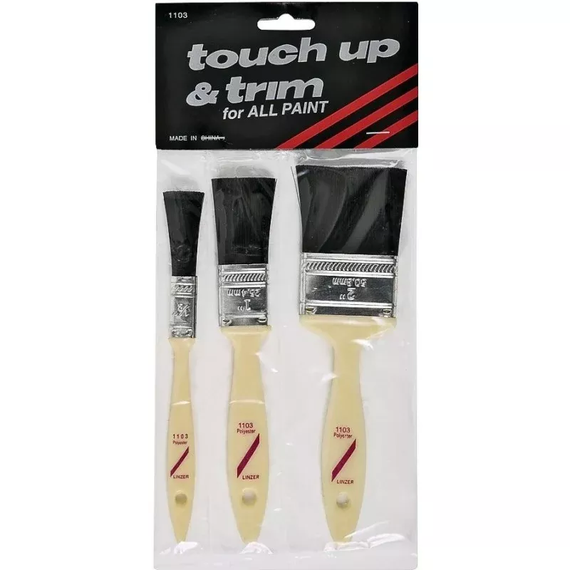 Linzer 1103 Paint Brush Set, 3 -Brush