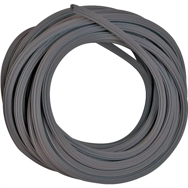 Make-2-Fit P 7519 Screen Retainer Spline, 0.140 in D, 25 ft L, Vinyl, Black, Round