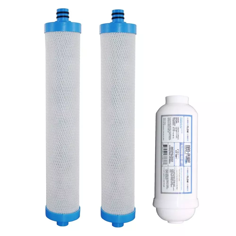 Microline TFC-4 Compatible RO System Replacement Water Filter Kit
