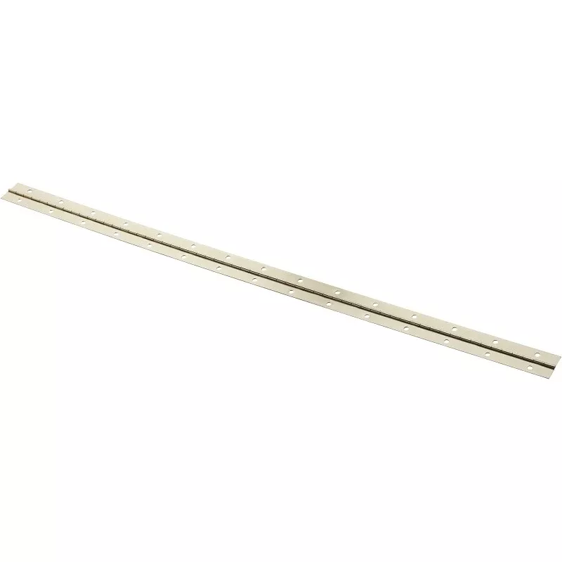 National Hardware V570 Series N148-155 Hinge, Brass, Continuous Hinge, Includes: Countersink