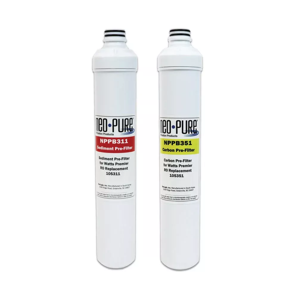 Neo-Pure RO Pure 6 Month Replacement Prefilter Kit For The Watts Premier 531102