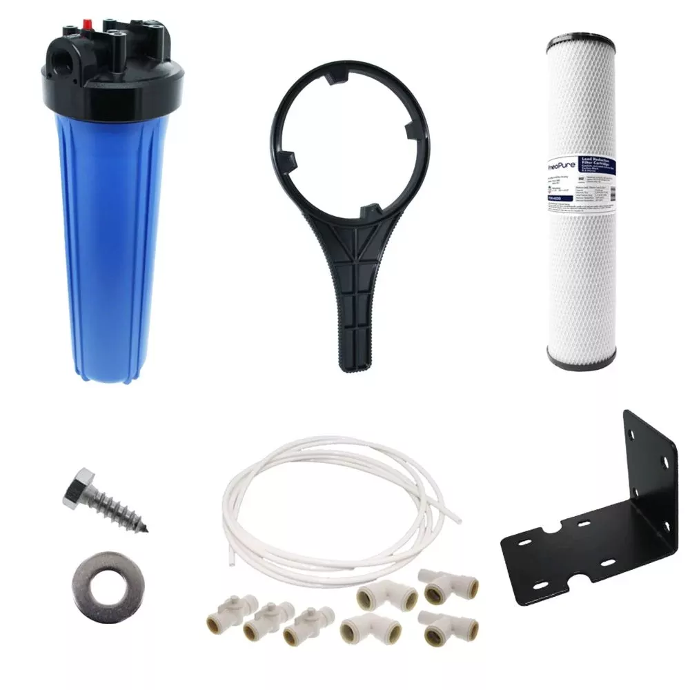 neoPure 20BB Whole House Lead Filter System with Bypass Kit