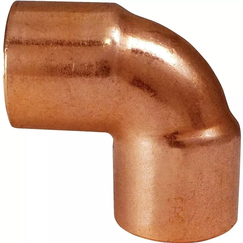 Nibco 82503 Pipe Elbow, 1/2 in, Sweat, 90 deg Angle