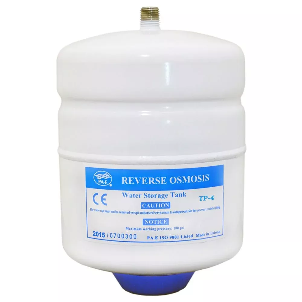 PAE TP-4 1 Gallon RO Tanks 1/4" White