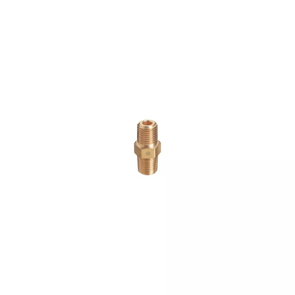 Pipe Thread Hex Nipples, 3000 PSIG, Bra