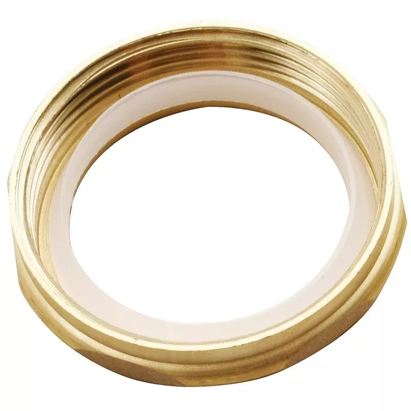 Plumb Pak PP809-18 Nut with Washer, 1-1/2 x 1-1/2 in, Brass