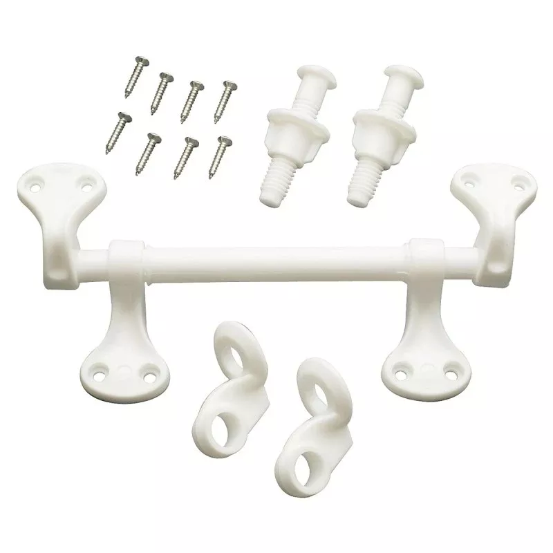 Plumb Pak PP835-36 Seat Hinge, Plastic, White