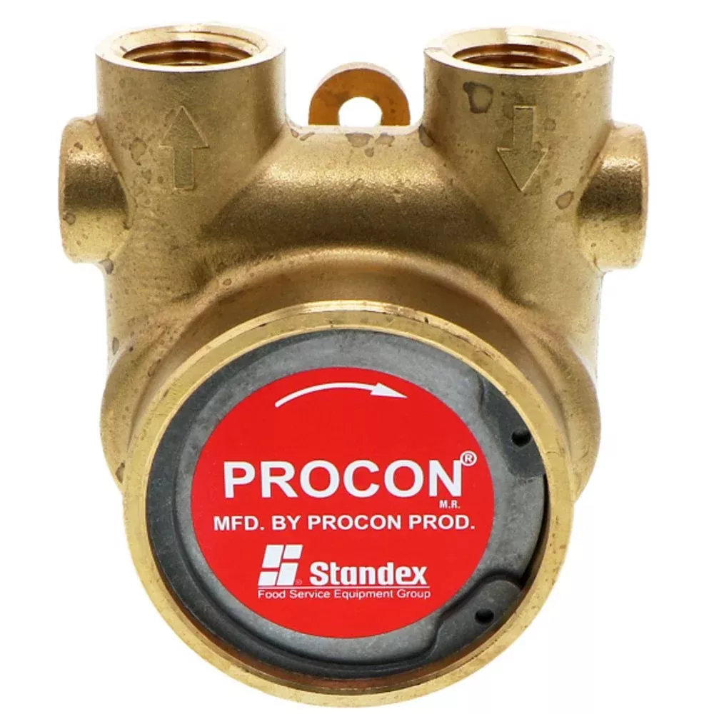 Procon Pump NSF Brass 240 GPH 1/2" NPT w/ Single Flat Drive (Bolt-on)
