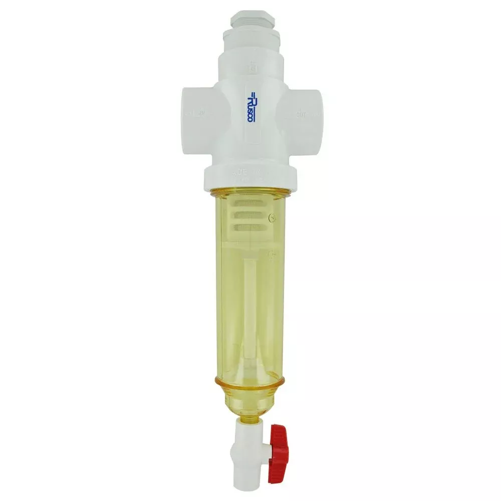 Rusco Chemically Resistant Sediment Trapper Filter Combo Style 2" PE