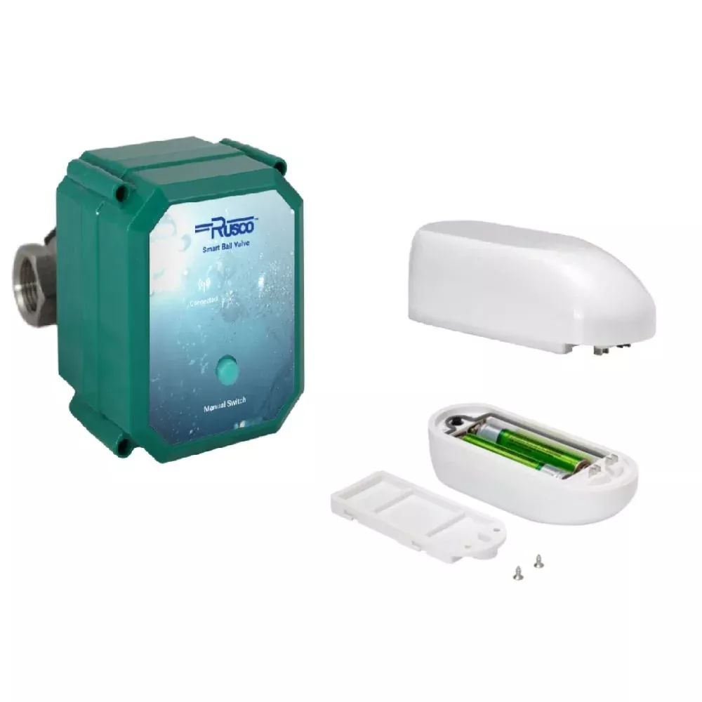 Rusco Smart Ball Valve (wifi) with 2 Smart Leak Detectors