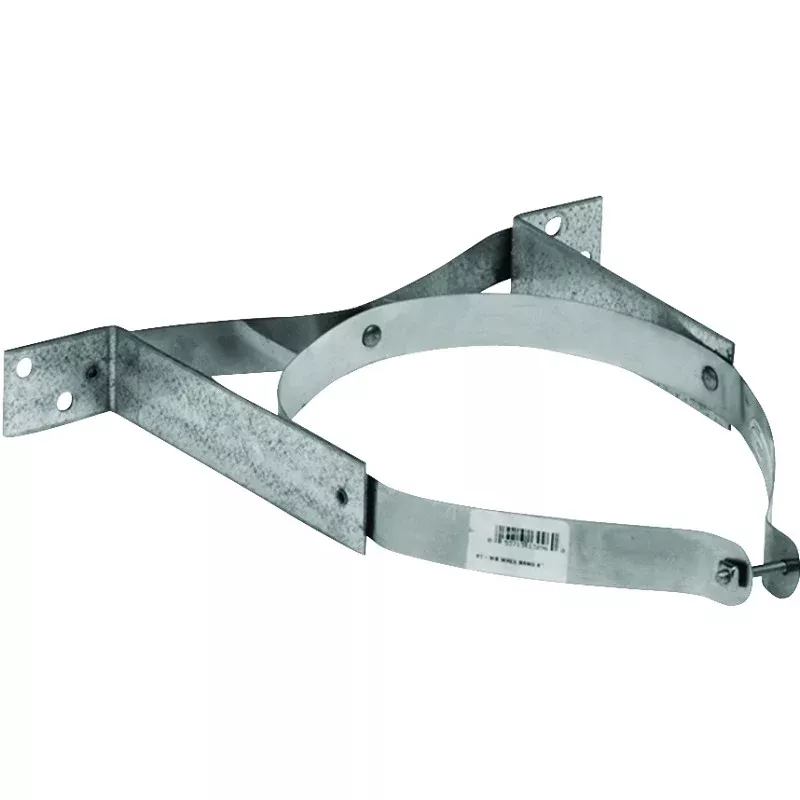 Selkirk 208520 Wall Band, 8 in Dia, Steel