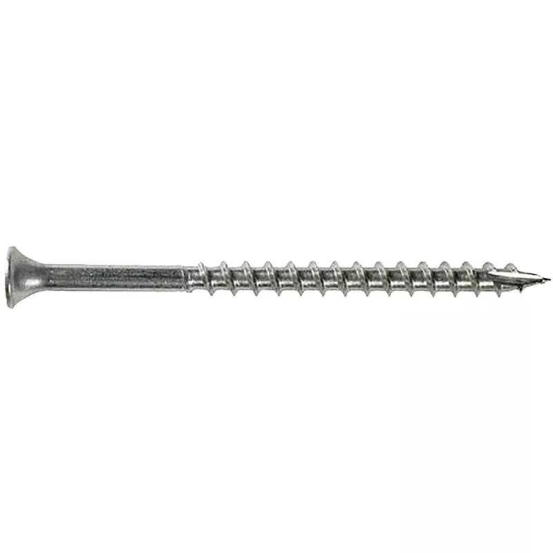 Simpson Strong-Tie S10300DB1 Screw, #10 Thread, 3 in L, Coarse Thread, Bugle Head, Square Drive, Steel, 68/PK