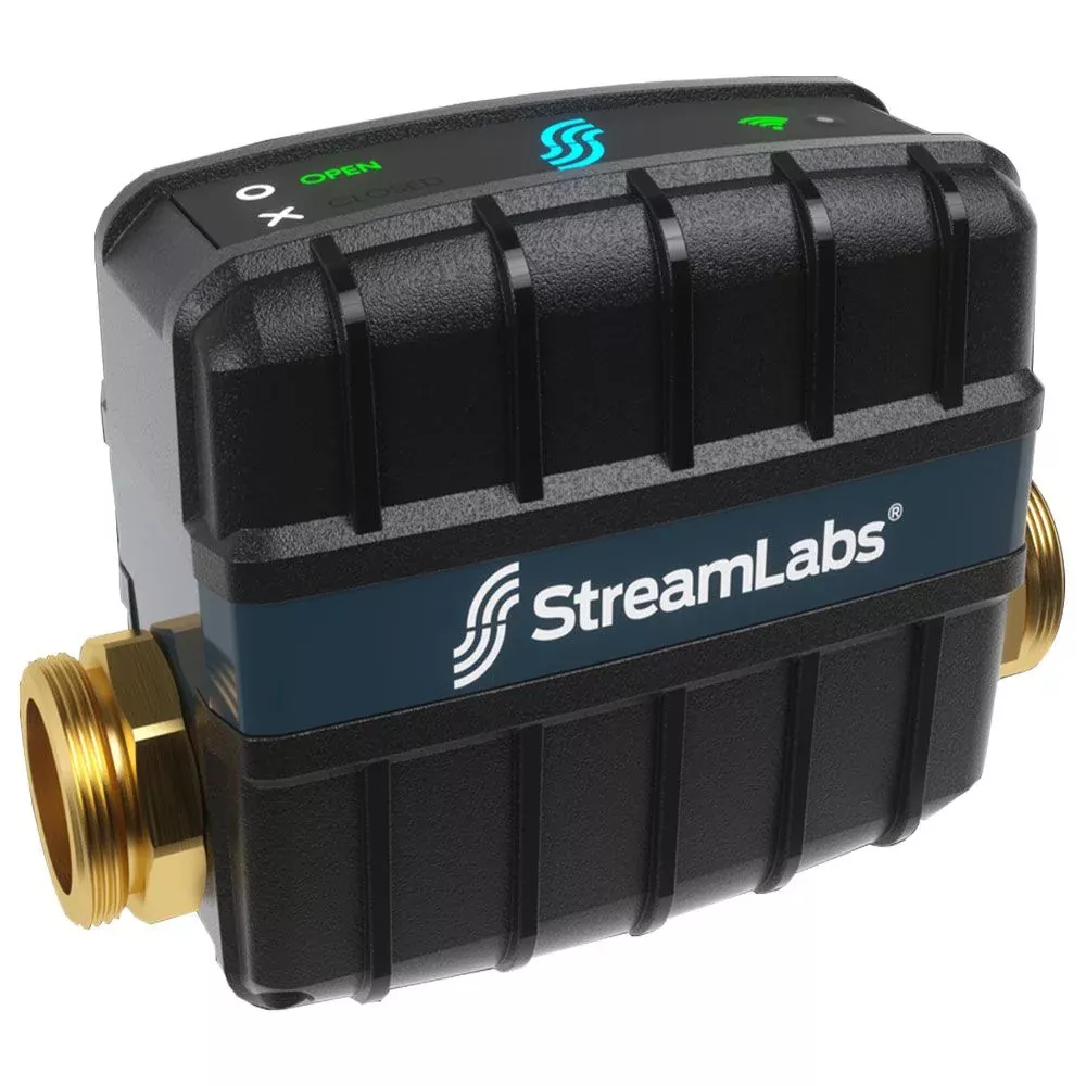 StreamLabs Wireless Control Monitor and Shut Off Valve
