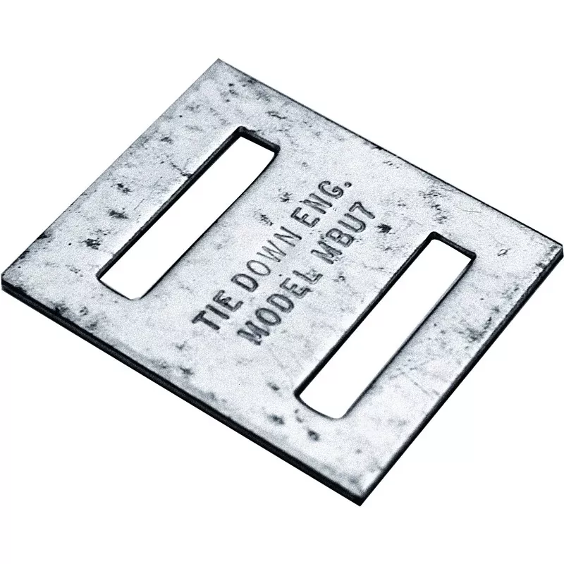 Tie Down 59140A Strap Buckle, Steel, Galvanized